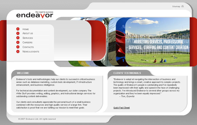 Siti per societ&agrave; di information technology