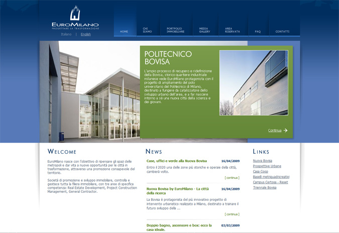 Sviluppo sito web aziendale