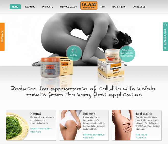 Sviluppo siti ecommerce prodotti di bellezza