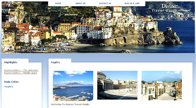 Guide turistiche online Umbria, Sicilia,  Costiera Amalfitana