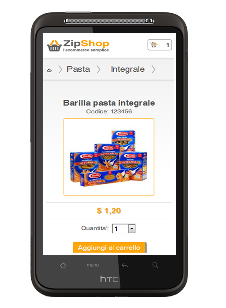 commercio elettronico mobile